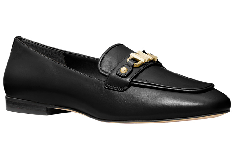 (W) MICHAEL KORS Farrah Loafer 'Black Leather' 圖 3
