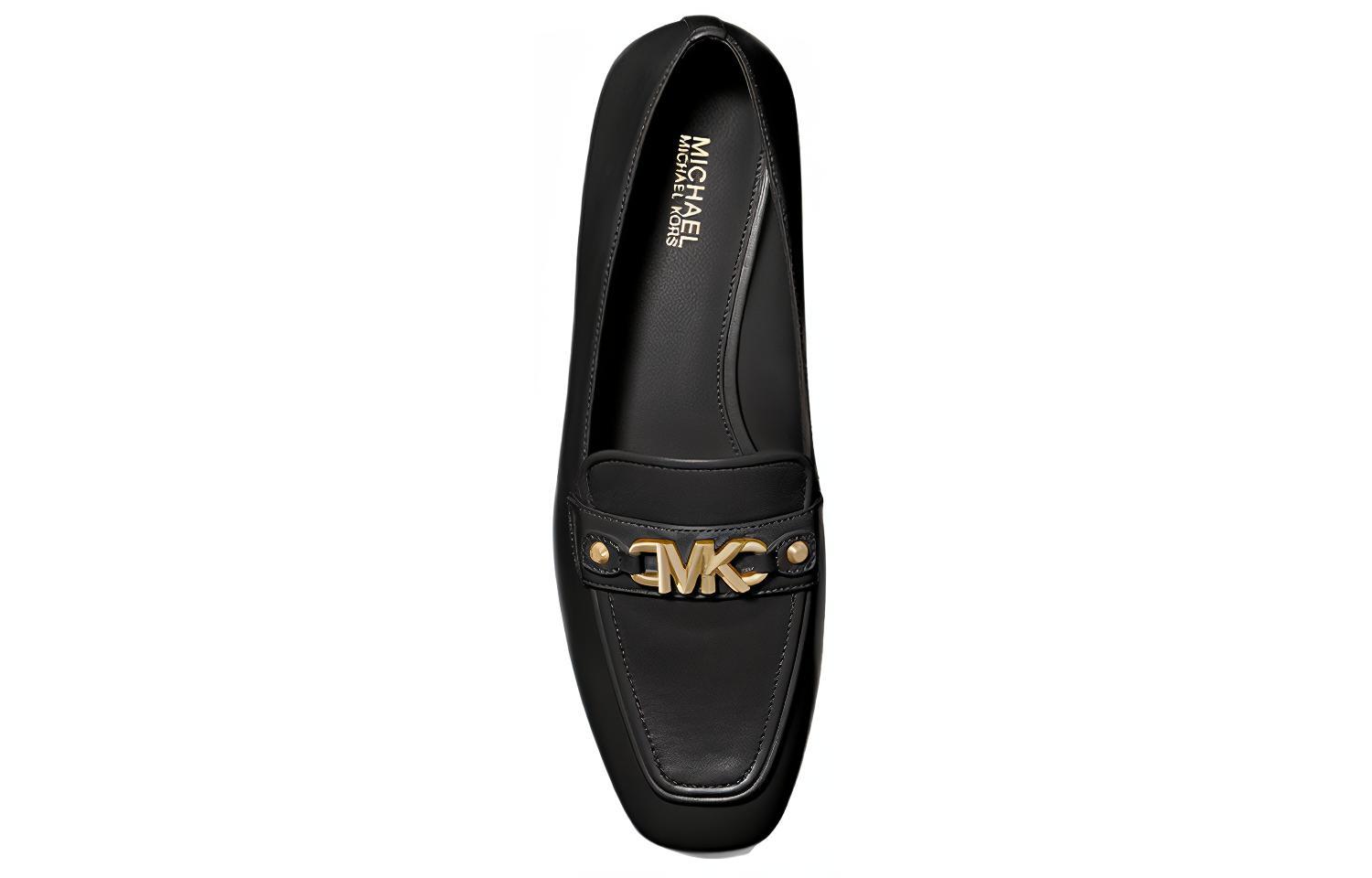 (W) MICHAEL KORS Farrah Loafer 'Black Leather' 圖 4