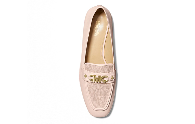 (W) MICHAEL KORS Farrah Loafer 'Pink Logo' 圖 4