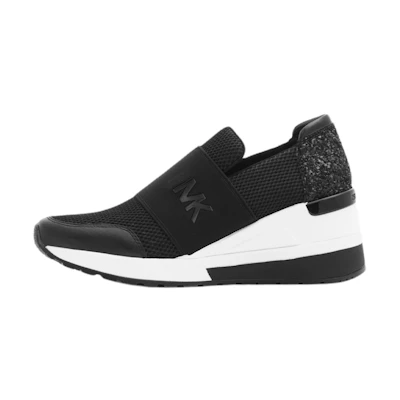(W) MICHAEL KORS Felix Slip-On 'Black Platform'