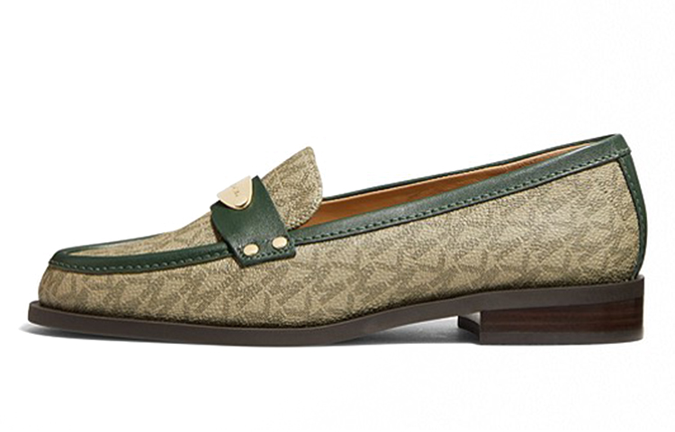 (W) MICHAEL KORS Finley Loafer 'Green Logo'