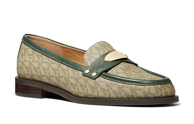 (W) MICHAEL KORS Finley Loafer 'Green Logo' 圖 3