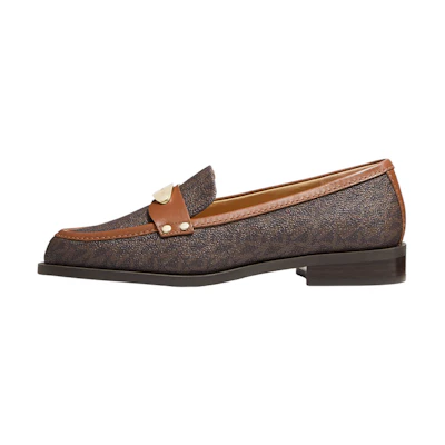 (W) MICHAEL KORS Finley Loafer 'Grey Logo'