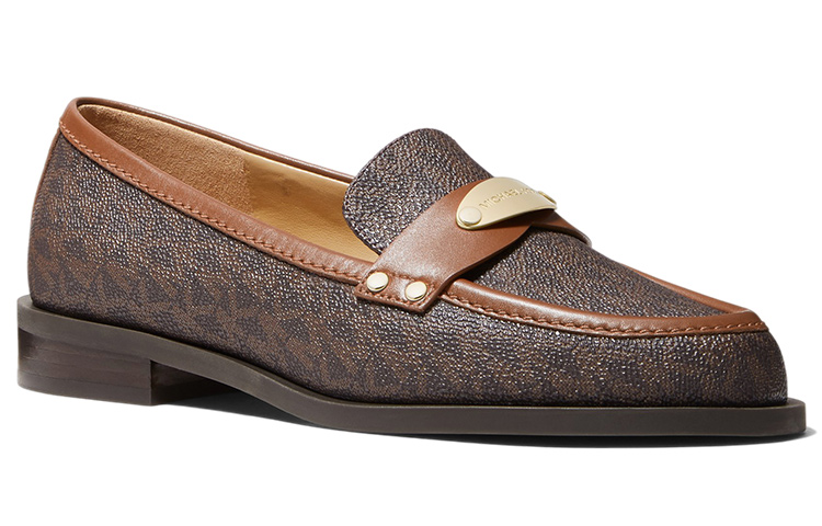 (W) MICHAEL KORS Finley Loafer 'Grey Logo' 圖 4