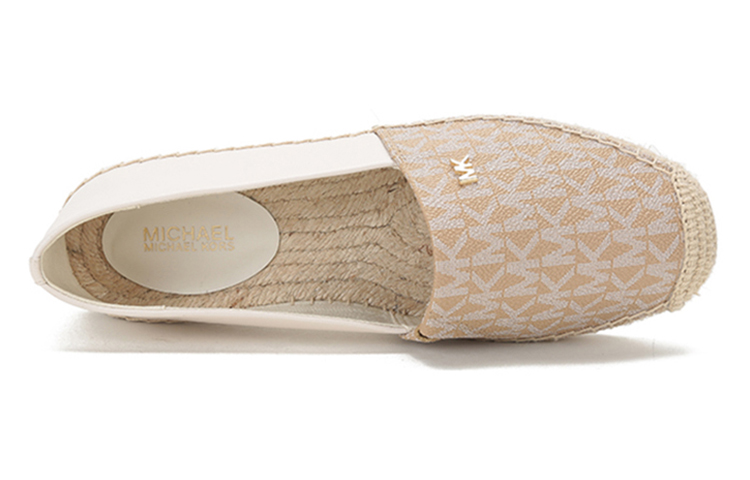 (W) MICHAEL KORS Fisherman Flat 'Milk White Camel' 圖 5