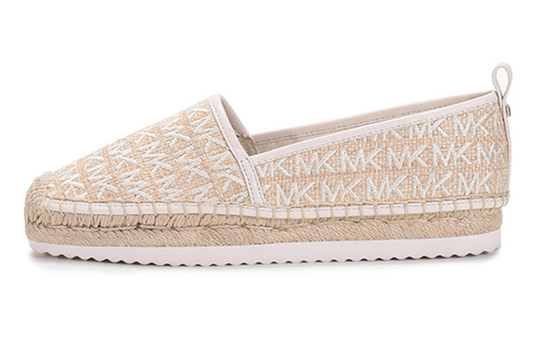 (W) MICHAEL KORS Fisherman Shoes 'Natural Milk White'