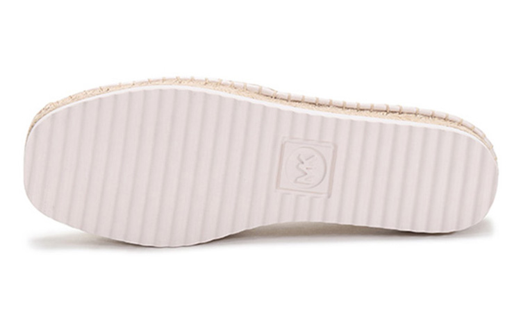 (W) MICHAEL KORS Fisherman Shoes 'Natural Milk White' 圖 6