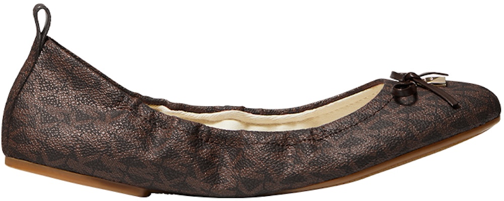 (W) MICHAEL KORS Flat 'Coklat Gelap' 40S2JTFP1B200 Order (W) MICHAEL KORS Flat 'Coklat Gelap' 40S2JTFP1B200