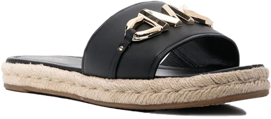 (Women) MICHAEL KORS Flat Leather Sandals 'Black' 40S2IZFP1L001 Order (Women) MICHAEL KORS Flat Leather Sandals 'Black' 40S2IZFP1L001