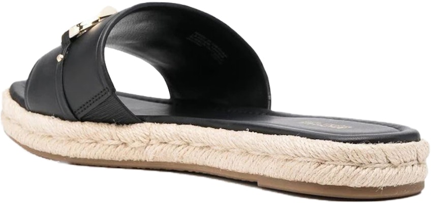 (Women) MICHAEL KORS Flat Leather Sandals 'Black' 40S2IZFP1L001 Lookbook (Women) MICHAEL KORS Flat Leather Sandals 'Black' 40S2IZFP1L001