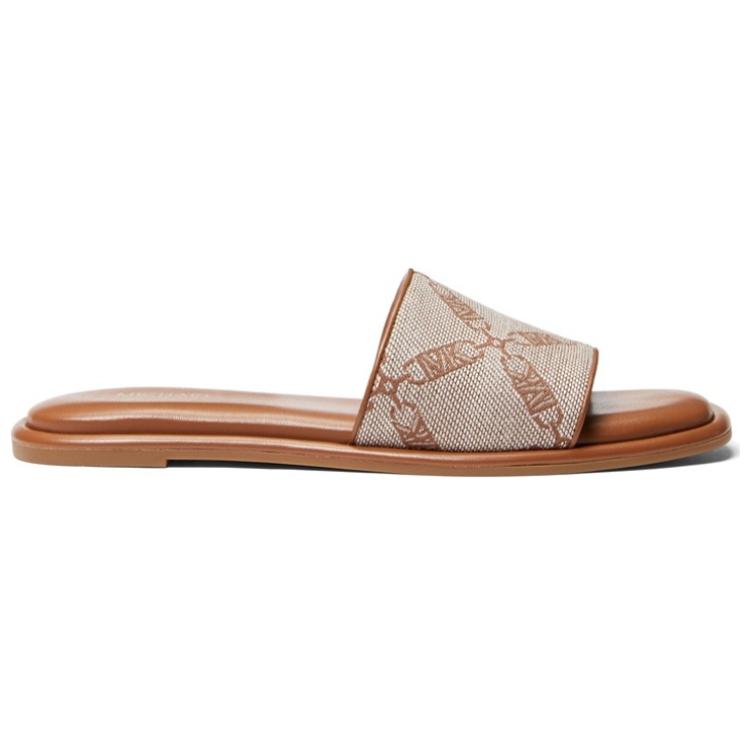 (W) MICHAEL KORS Flat Sandal 'Tan Brown' 圖 2