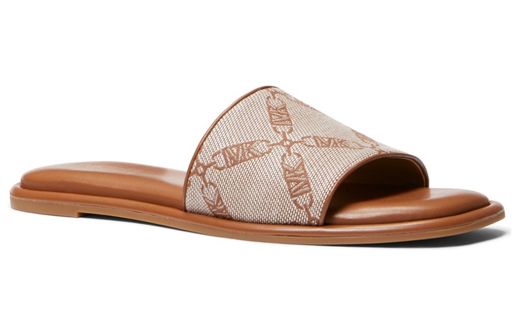(W) MICHAEL KORS Flat Sandal 'Tan Brown' 圖 3