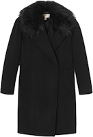 (Women) Michael Kors FW22 Wool Overcoat Black MF220ALC8T001 (Women) Michael Kors FW22 Wool Overcoat Black MF220ALC8T001