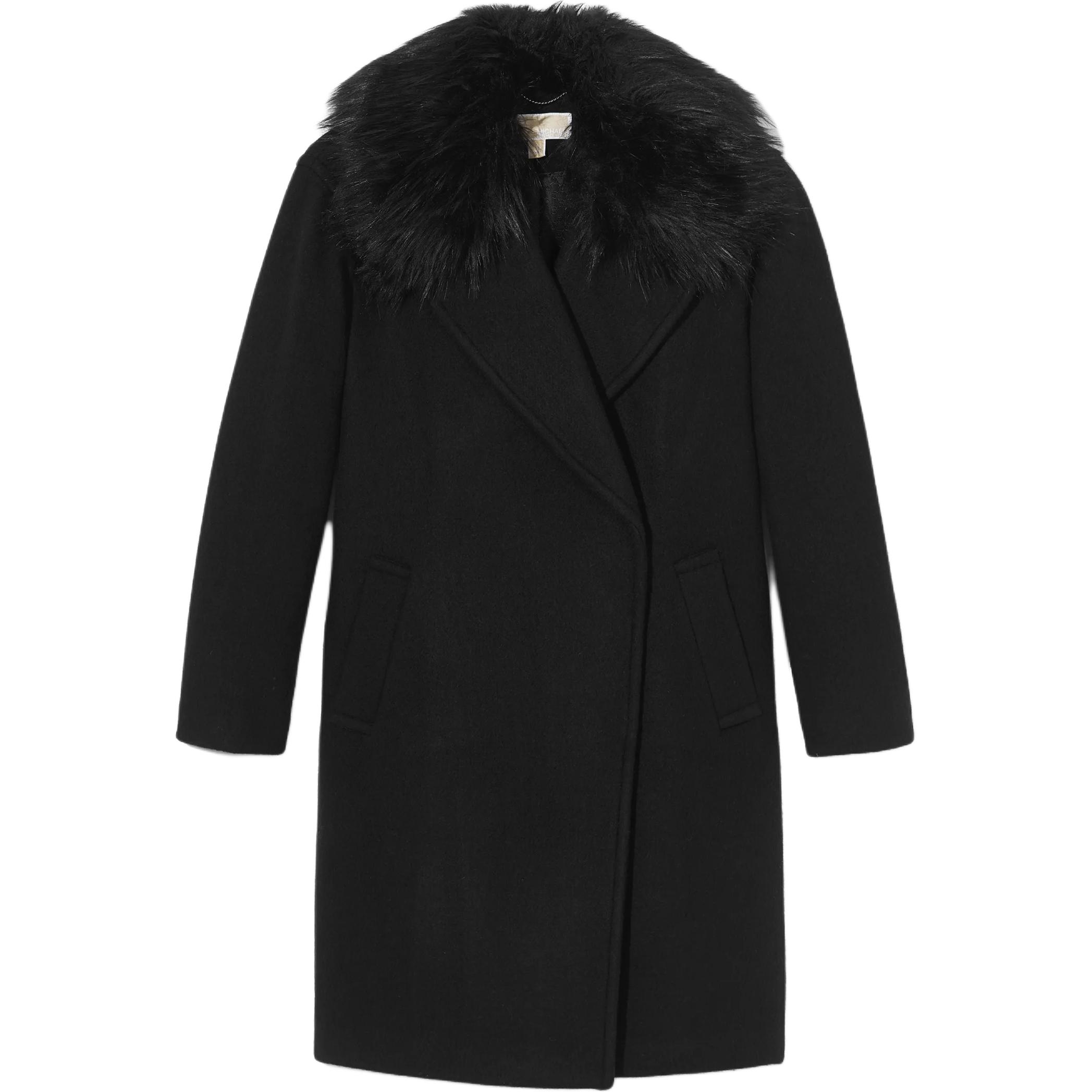 Order (W) Abrigo de Lana Negro Michael Kors FW22 MF220ALC8T001