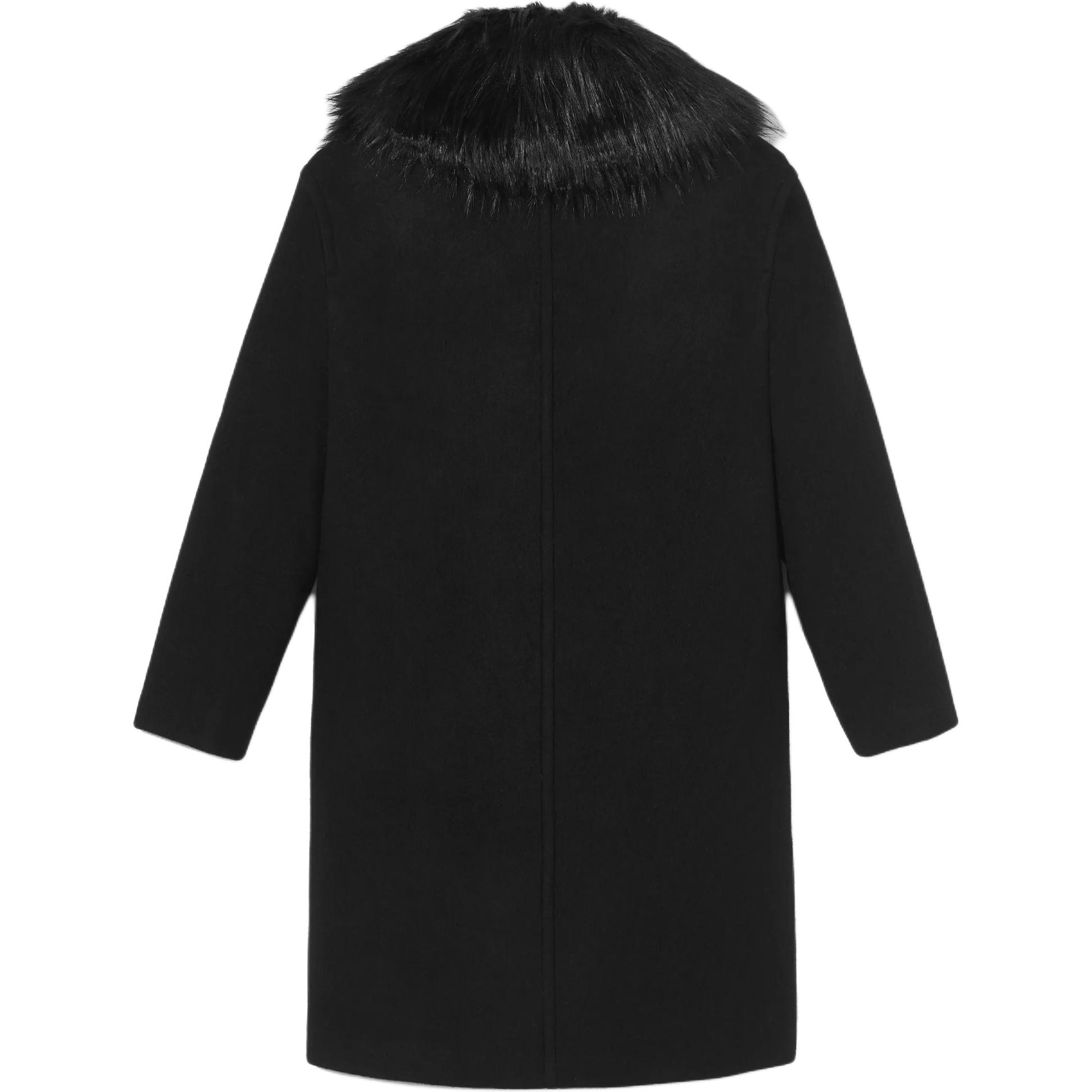 Lookbook (W) Abrigo de Lana Negro Michael Kors FW22 MF220ALC8T001