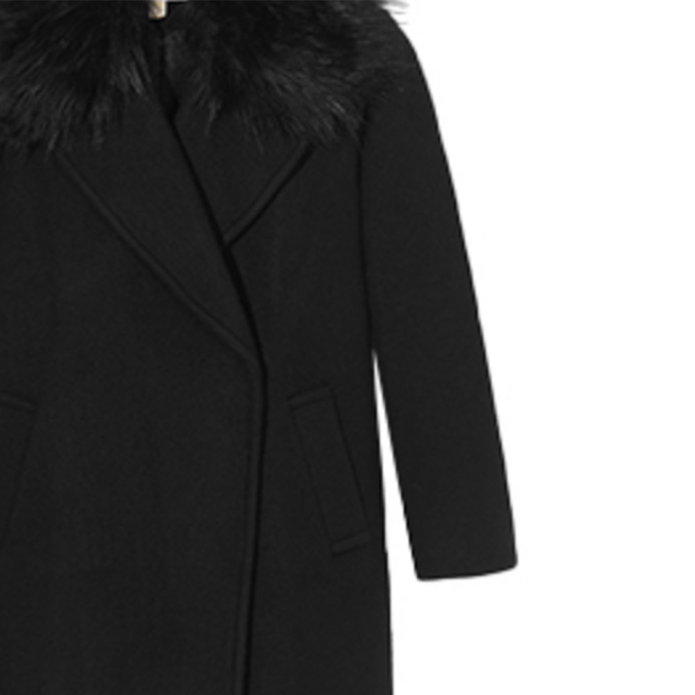 Purchase (W) Abrigo de Lana Negro Michael Kors FW22 MF220ALC8T001