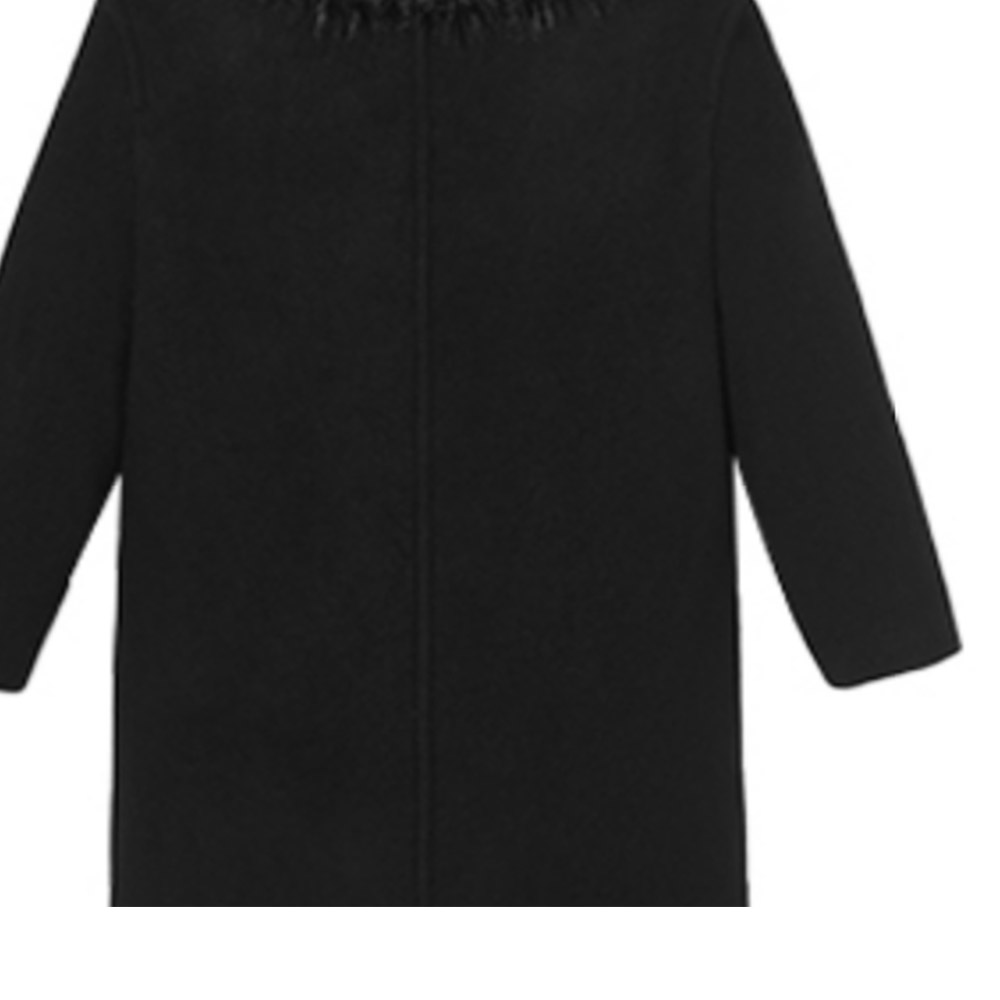 Cheap (W) Abrigo de Lana Negro Michael Kors FW22 MF220ALC8T001