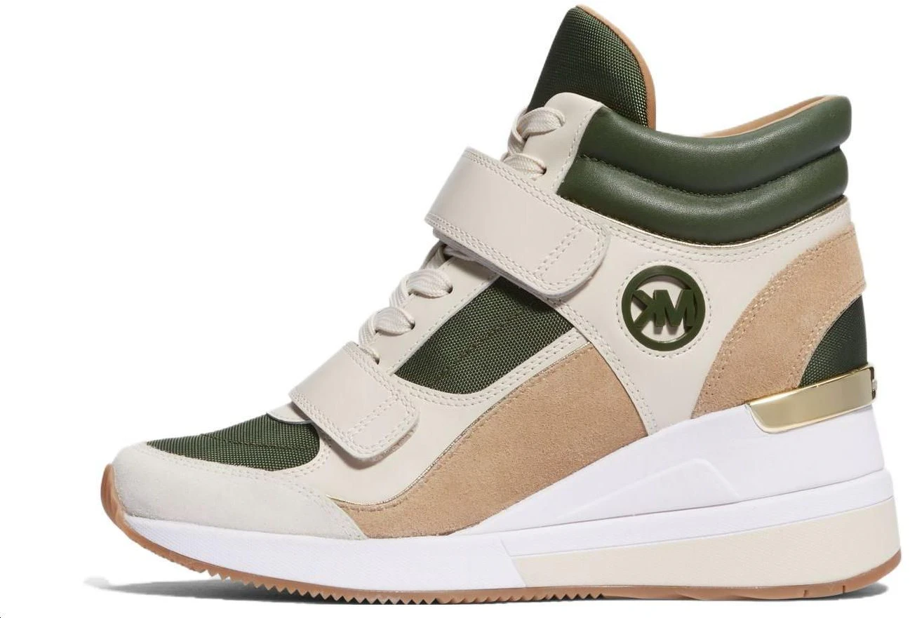 women-michael-kors-gentry-low-green-canvas-leather-comfort-wedge-43-f3-gyfe-2-d9978