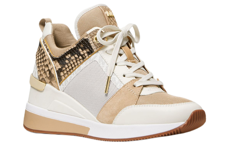 Order (W) MICHAEL KORS Georgie 'Cetak Kulit Ular Camel' 43T1GEFS3D