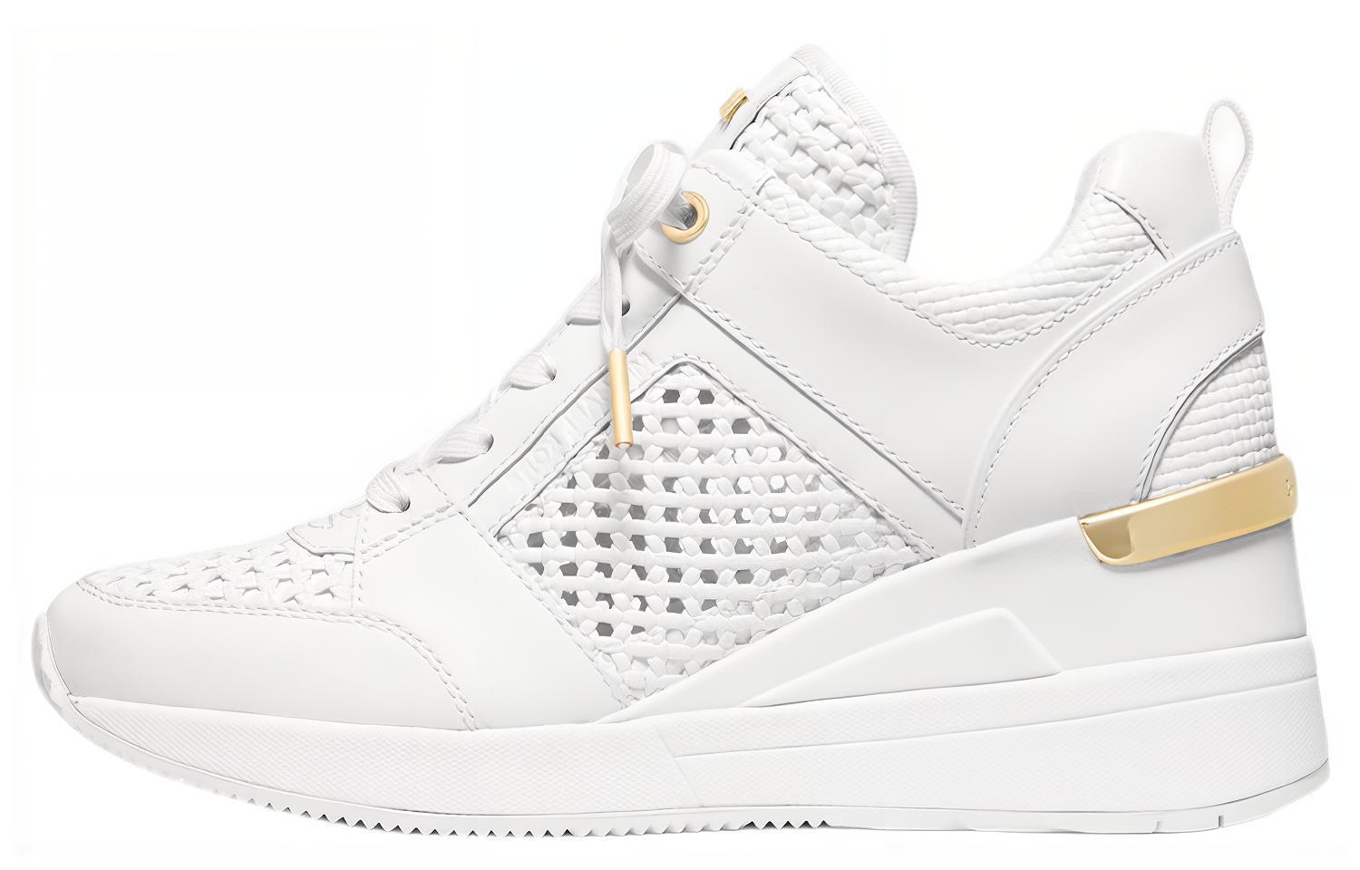 (Women) MICHAEL KORS Georgie 'Optic White Weave' 43T9GEFS5D085