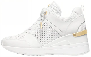 (Women) MICHAEL KORS Georgie 'Optic White Weave' 43T9GEFS5D085 (Women) MICHAEL KORS Georgie 'Optic White Weave' 43T9GEFS5D085