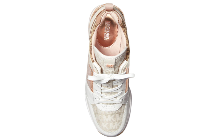 (W) MICHAEL KORS Georgie 'White Pink Logo Jacquard' 圖 3