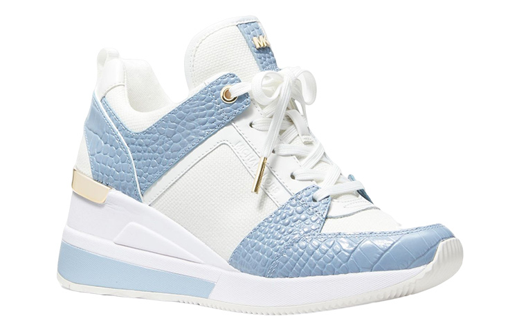 (W) MICHAEL KORS Georgie Trainer 'Blue White' 圖 2