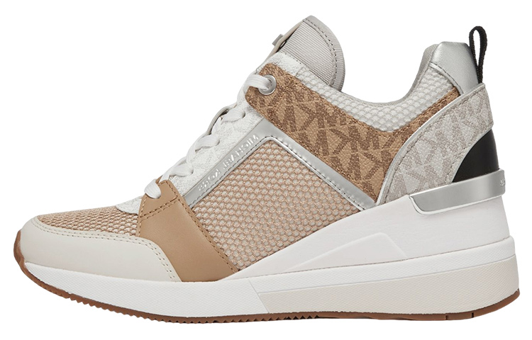 (W) MICHAEL KORS Georgie Trainer 'Camel Grey'