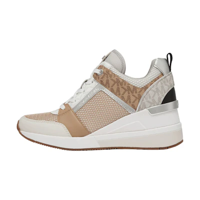 (W) MICHAEL KORS Georgie Trainer 'Camel Grey'