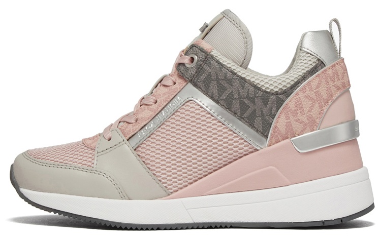 (W) MICHAEL KORS Georgie Trainer 'Pink Grey'