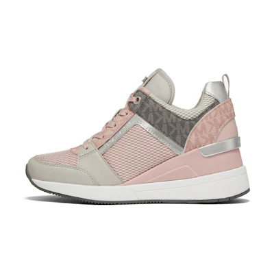 (W) MICHAEL KORS Georgie Trainer 'Pink Grey'