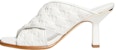 (W) MICHAEL KORS Gideon 'Embossed Mule High Heels - Putih' 40S2GDMP1L085