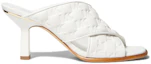 Order (Women) MICHAEL KORS Gideon 'Embossed Mule High Heels - White' 40S2GDMP1L085