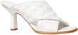 (W) MICHAEL KORS Gideon 'Embossed Mule High Heels - Putih' 40S2GDMP1L085