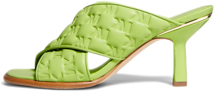 (W) MICHAEL KORS Gideon 高跟鞋 '浮雕土耳其青色木底凉鞋' 40S2GDMP1L388 Buy (W) MICHAEL KORS Gideon 高跟鞋 '浮雕土耳其青色木底凉鞋' 40S2GDMP1L388