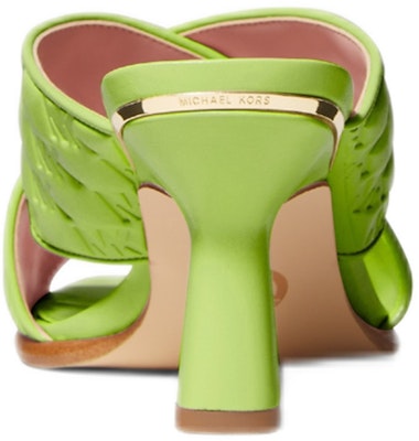 (Women) MICHAEL KORS Gideon High Heels 'Embossed Mule Lime' 40S2GDMP1L388 Shop (Women) MICHAEL KORS Gideon High Heels 'Embossed Mule Lime' 40S2GDMP1L388