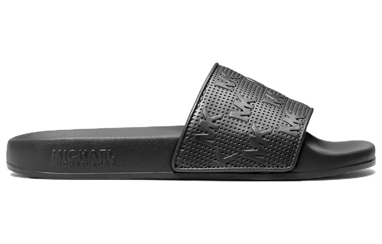 (W) MICHAEL KORS Gilmore Fashion Slide 'Logo Embossed Black' 圖 2