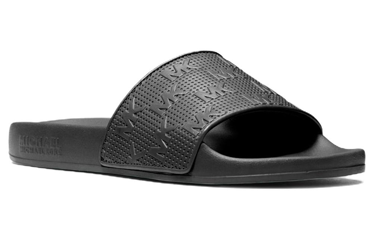 (W) MICHAEL KORS Gilmore Fashion Slide 'Logo Embossed Black' 圖 3