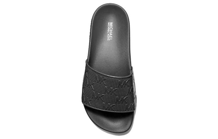 (W) MICHAEL KORS Gilmore Fashion Slide 'Logo Embossed Black' 圖 4