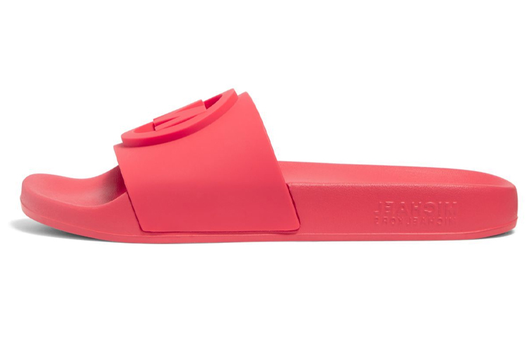 (W) MICHAEL KORS Gilmore Slide 'Perforated Pink Rubber'