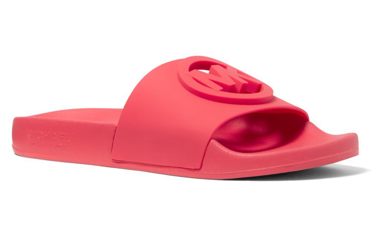 (W) MICHAEL KORS Gilmore Slide 'Perforated Pink Rubber' 圖 2