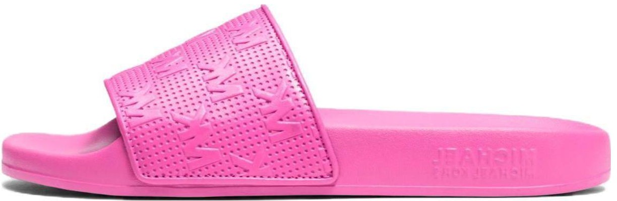 (Women) MICHAEL KORS Gilmore Slide 'Pink' 40R3GMFA1B0656 Buy (Women) MICHAEL KORS Gilmore Slide 'Pink' 40R3GMFA1B0656