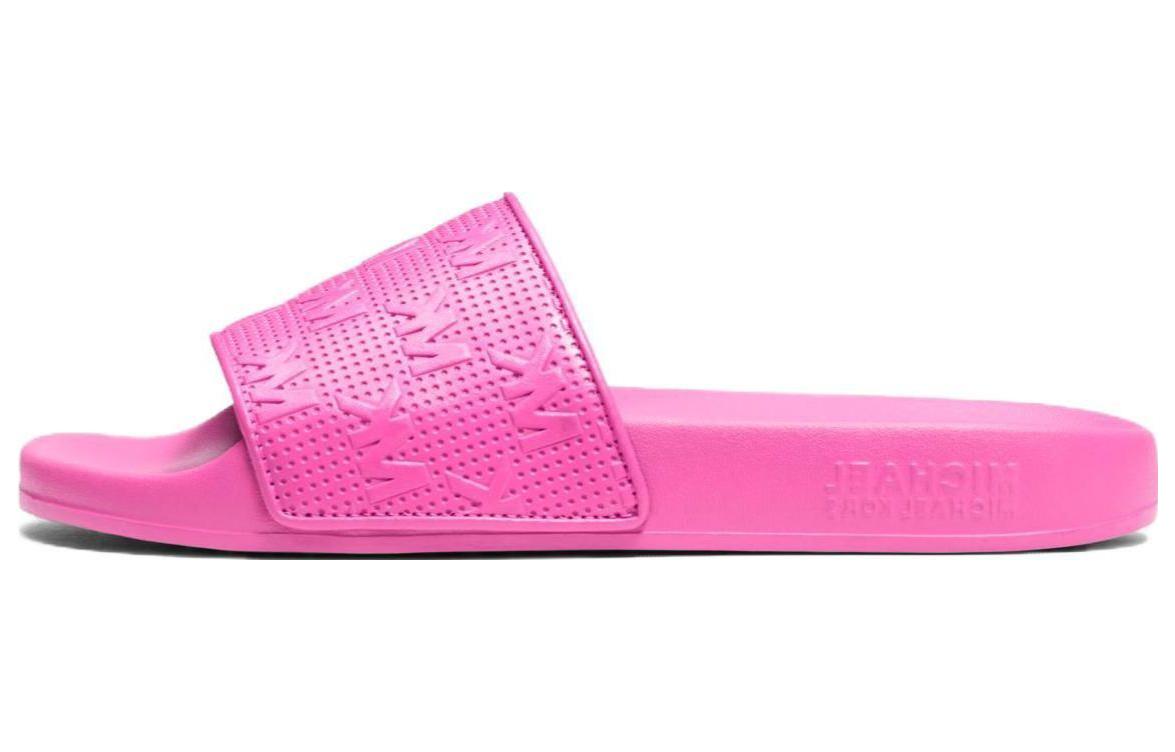 (Women) MICHAEL KORS Gilmore Slide 'Pink' 40R3GMFA1B0656