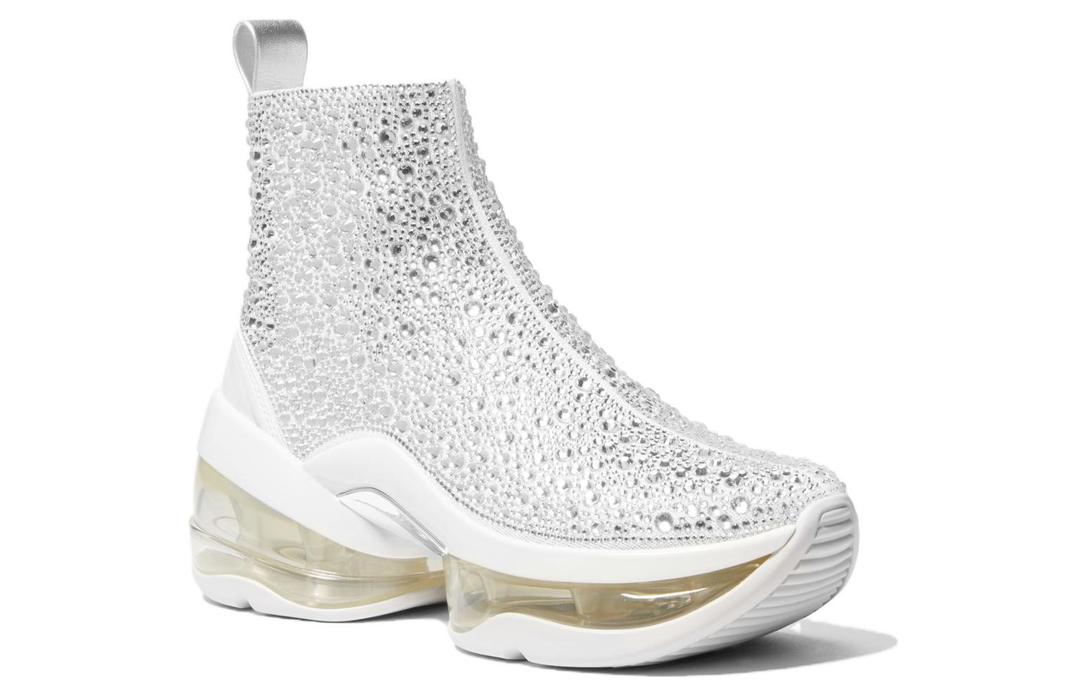 (W) MICHAEL KORS High-Top 'Silver Minimalist' 圖 2