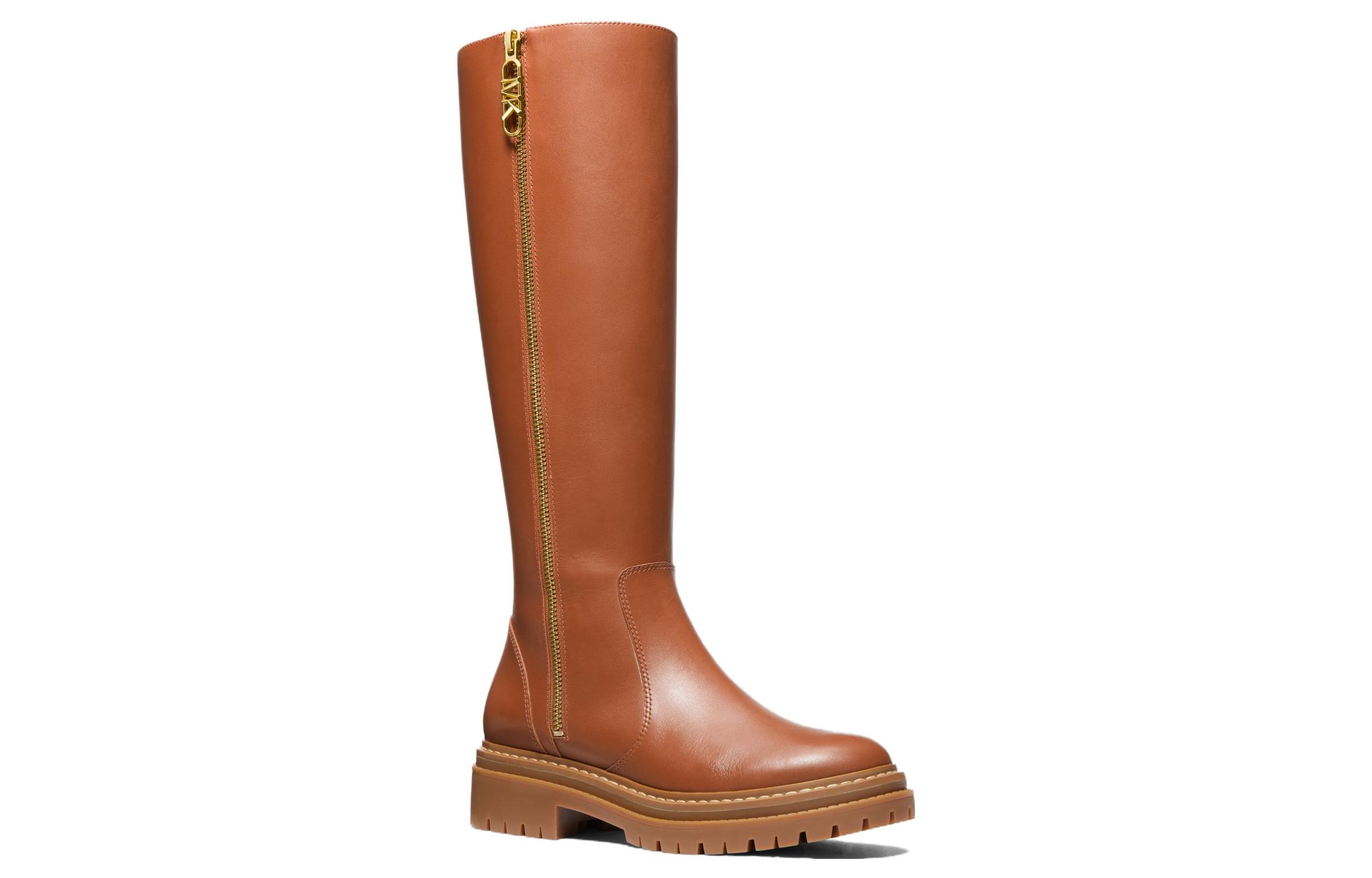(W) MICHAEL KORS High-Top Boot 'CMFTable Brown Leather' 圖 3