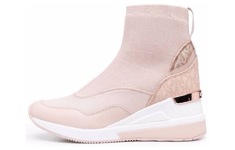 (Women) MICHAEL KORS High-Top Slip-On 'Fashion Pink' 43R2SWFE5D187