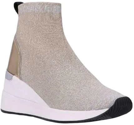 (W) MICHAEL KORS High-Top Slip-On ''Marrone Chiaro'' 43T2SKFE5M131 Lookbook (W) MICHAEL KORS High-Top Slip-On ''Marrone Chiaro'' 43T2SKFE5M131