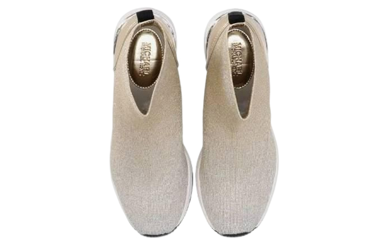 Purchase (W) MICHAEL KORS High-Top Slip-On ''Marrone Chiaro'' 43T2SKFE5M131