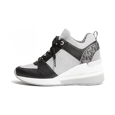(W) MICHAEL KORS High Top 'Silver CMFT Fashion'