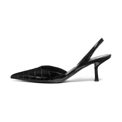 (W) MICHAEL KORS Holly 'Black Fashion Stiletto'